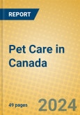 Pet Care in Canada- Product Image