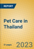 Pet Care in Thailand- Product Image
