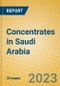 Concentrates in Saudi Arabia - Product Image