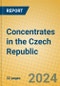 Concentrates in the Czech Republic - Product Image