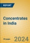 Concentrates in India - Product Image