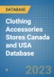 Clothing Accessories Stores Canada and USA Database - Product Thumbnail Image