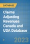 Claims Adjusting Revenues Canada and USA Database - Product Image