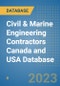 Civil & Marine Engineering Contractors Canada and USA Database - Product Image