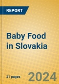 Baby Food in Slovakia- Product Image