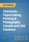 Chemicals - Papermaking, Printing & Photography Canada and USA Database - Product Thumbnail Image