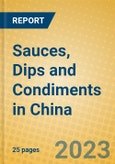Sauces, Dips and Condiments in China- Product Image