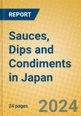 Sauces, Dips and Condiments in Japan- Product Image