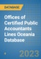 Offices of Certified Public Accountants Lines Oceania Database - Product Thumbnail Image