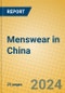 Menswear in China - Product Image