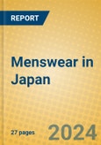 Menswear in Japan- Product Image