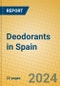 Deodorants in Spain - Product Image