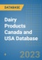 Dairy Products Canada and USA Database - Product Image