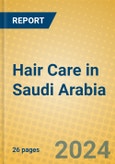 Hair Care in Saudi Arabia- Product Image