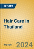 Hair Care in Thailand- Product Image