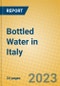 Bottled Water in Italy - Product Image