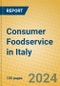 Consumer Foodservice in Italy - Product Image