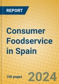 Consumer Foodservice in Spain- Product Image