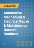 Automotive Mechanical & Electrical Repair & Maintenance Oceania Database- Product Image