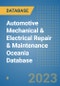 Automotive Mechanical & Electrical Repair & Maintenance Oceania Database - Product Image