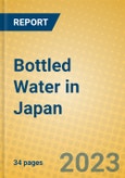 Bottled Water in Japan- Product Image