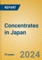 Concentrates in Japan - Product Image