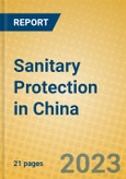 Sanitary Protection in China- Product Image