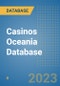 Casinos Oceania Database - Product Image