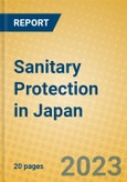 Sanitary Protection in Japan- Product Image