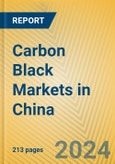 Carbon Black Markets in China- Product Image