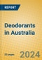 Deodorants in Australia - Product Image