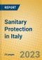 Sanitary Protection in Italy - Product Thumbnail Image