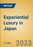 Experiential Luxury in Japan- Product Image