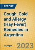 Cough, Cold and Allergy (Hay Fever) Remedies in Argentina- Product Image