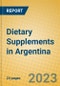 Dietary Supplements in Argentina - Product Thumbnail Image