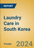 Laundry Care in South Korea- Product Image