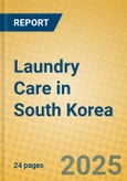 Laundry Care in South Korea- Product Image