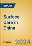 Surface Care in China- Product Image