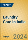 Laundry Care in India- Product Image