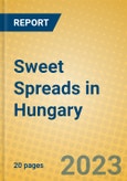 Sweet Spreads in Hungary- Product Image