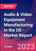 Audio & Video Equipment Manufacturing in the US - Industry Market Research Report- Product Image