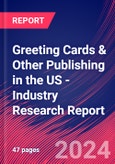 Greeting Cards & Other Publishing in the US - Industry Research Report- Product Image
