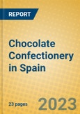 Chocolate Confectionery in Spain- Product Image