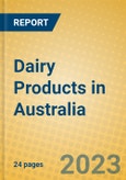 Dairy Products in Australia- Product Image