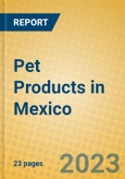 Pet Products in Mexico- Product Image