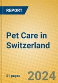 Pet Care in Switzerland- Product Image