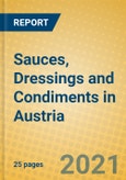 Sauces, Dressings and Condiments in Austria- Product Image