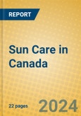 Sun Care in Canada- Product Image