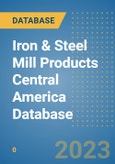 Iron & Steel Mill Products Central America Database- Product Image