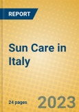 Sun Care in Italy- Product Image